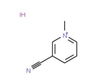 3-cyano-1-methylpyridinium iodide - chemical structure image