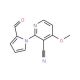 3-Cyano-2-(2-formyl-1H-pyrrol-1-yl)-4-methoxypyridine (CAS 338412-33-2) - chemical structure image