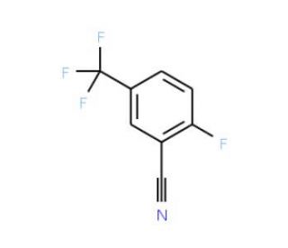 3-Cyano-4-fluorobenzotrifluoride (CAS 4088-84-0) - chemical structure image
