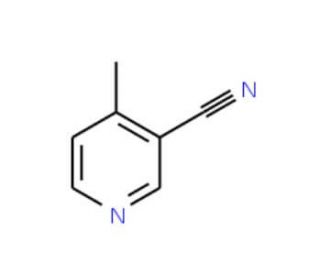3-Cyano-4-methylpyridine (CAS 5444-01-9) - chemical structure image