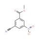 3-Cyano-5-nitro-benzoic acid methyl ester (CAS 99066-80-5) - chemical structure image
