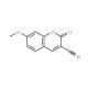 3-Cyano-7-methoxycoumarin (CAS 13229-92-0) - chemical structure image