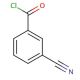 3-Cyanobenzoyl chloride (CAS 1711-11-1) - chemical structure image