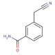 3-(cyanomethyl)benzamide - chemical structure image