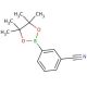 3-Cyanophenylboronic acid pinacol ester (CAS 214360-46-0) - chemical structure image