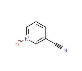 3-Cyanopyridine N-oxide (CAS 14906-64-0) - chemical structure image