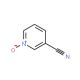 3-Cyanopyridine N-oxide (CAS 14906-64-0) - chemical structure image
