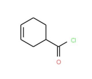 3-Cyclohexene-1-carbonyl chloride (CAS 932-67-2) - chemical structure image