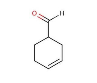 3-Cyclohexene-1-carboxaldehyde (CAS 100-50-5) - chemical structure image