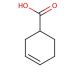 3-Cyclohexene-1-carboxylic acid (CAS 4771-80-6) - chemical structure image