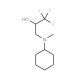3-[Cyclohexyl(methyl)amino]-1,1,1-trifluoro-2-propanol - chemical structure image