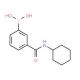 3-(Cyclohexylaminocarbonyl)phenylboronic acid (CAS 850567-25-8) - chemical structure image