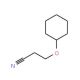 3-(cyclohexyloxy)propanenitrile - chemical structure image