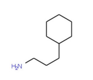 3-cyclohexylpropan-1-amine (CAS 4361-44-8) - chemical structure image