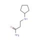 3-(Cyclopentylamino)propanamide - chemical structure image
