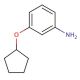3-Cyclopentyloxy-phenylamine (CAS 653604-38-7) - chemical structure image