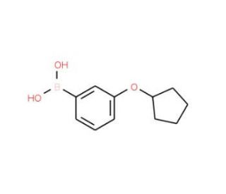 [3-(cyclopentyloxy)phenyl]boranediol (CAS 959850-87-4) - chemical structure image
