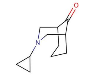 3-cyclopropyl-3-azabicyclo[3.3.1]nonan-9-one - chemical structure image