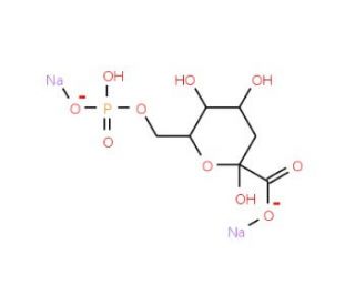 3-Deoxy-D-arabinoheptulosonic Acid 7-Phosphate Disodium Salt - chemical structure image