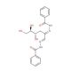 3-Deoxy-D-erythro-hexos-2-ulose-bis-benzoylhydrazone (CAS 32443-70-2) - chemical structure image