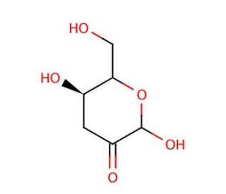 3-Deoxy-galactosone (CAS 4134-97-8) - chemical structure image