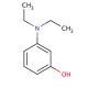 3-Diethylaminophenol (CAS 91-68-9) - chemical structure image