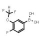3-Difluoromethoxy-4-fluoro-benzeneboronic acid (CAS 958451-70-2) - chemical structure image