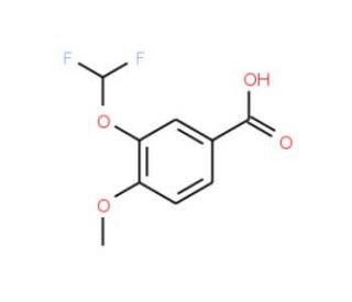 3-(difluoromethoxy)-4-methoxybenzoic acid - chemical structure image