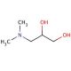 3-(Dimethylamino)-1,2-propanediol (CAS 623-57-4) - chemical structure image