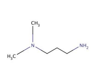 3-(Dimethylamino)-1-propylamine (CAS 109-55-7) - chemical structure image