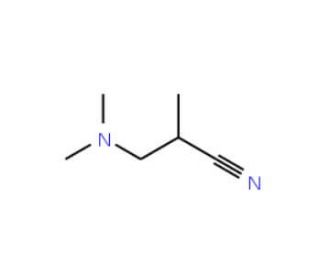 3-(Dimethylamino)-2-methylpropanenitrile - chemical structure image