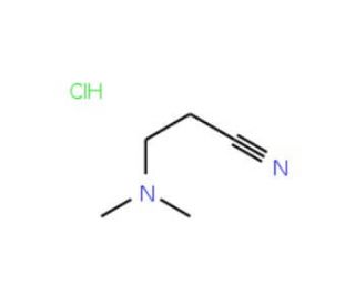 3-(dimethylamino)propanenitrile hydrochloride - chemical structure image