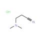 3-(dimethylamino)propanenitrile hydrochloride - chemical structure image