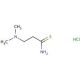 3-(dimethylamino)propanethioamide hydrochloride - chemical structure image