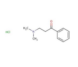 3-(Dimethylamino)propiophenone hydrochloride (CAS 879-72-1) - chemical structure image