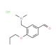 3-Dimethylaminomethyl-4-propoxy-benzaldehyde hydrochloride - chemical structure image