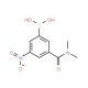 3-(Dimethylcarbamoyl)-5-nitrophenylboronic acid (CAS 874219-44-0) - chemical structure image