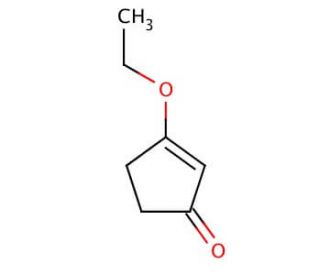 3-Ethoxy-2-cyclopentenone (CAS 22627-70-9) - chemical structure image