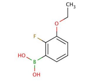 3-Ethoxy-2-fluorophenylboronic acid (CAS 855230-61-4) - chemical structure image
