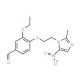 3-ethoxy-4-[2-(2-methyl-5-nitro-1H-imidazol-1-yl)ethoxy]benzaldehyde - chemical structure image