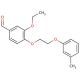3-Ethoxy-4-(2-m-tolyloxy-ethoxy)-benzaldehyde - chemical structure image