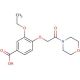 Struttura molecolare di 3-ethoxy-4-(2-morpholin-4-yl-2-oxoethoxy)benzoic acid 3-ethoxy-4-(2-morpholin-4-yl-2-oxoethoxy)benzoic acid - chemical structure image