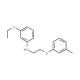 3-Ethoxy-N-[2-(3-methylphenoxy)ethyl]aniline - chemical structure image