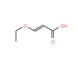 3-Ethoxyacrylic acid (CAS 6192-01-4) - chemical structure image