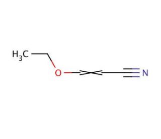 3-Ethoxyacrylonitrile, mixture of cis and trans (CAS 61310-53-0) - chemical structure image