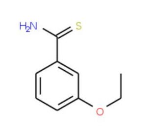 3-ethoxybenzenecarbothioamide (CAS 747411-11-6) - chemical structure image