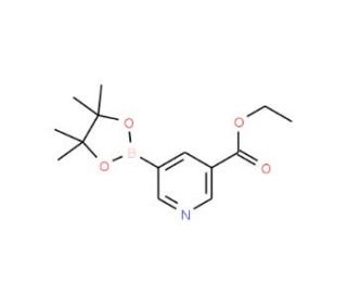 3-(Ethoxycarbonyl)pyridine-5-boronic acid pinacol ester (CAS 916326-10-8) - chemical structure image