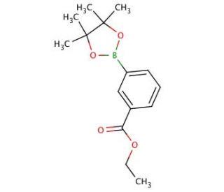 3-Ethoxycarbonylphenylboronic acid pinacol ester (CAS 269410-00-6) - chemical structure image