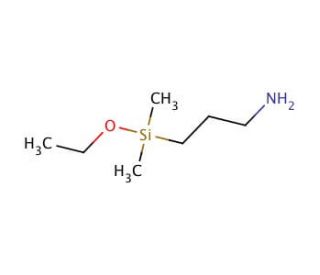 3-(Ethoxydimethylsilyl)propylamine (CAS 18306-79-1) - chemical structure image