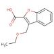 3-(ethoxymethyl)-1-benzofuran-2-carboxylic acid (CAS 731802-26-9) - chemical structure image
